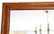 Large Antique Birdseye Maple Wall or Overmantle Mirror 6