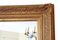 Espejo de pared Overmantle antiguo grande dorado, Imagen 2