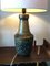 Große Italienische Mid-Century Keramik Tischlampe, 1950er 3
