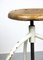 Vintage Industrial Adjustable Swivel Stools, Set of 3 6