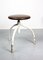 Vintage Industrial Adjustable Swivel Stools, Set of 3 10
