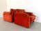 Coronado Sofa and Lounge Chairs Set by Tobia & Afra Scarpa for B&B Italia / C&B Italia, 1960s, Set of 3 7