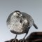 Antique Japanese Solid Silver and Enamel Pigeon Models on a Stand by Hasegawa Issei, 1890s, Image 4