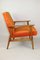 Vintage Orange Easy Chair, 1970s, Image 4