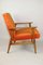 Vintage Sessel in Orange, 1970er 4