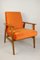 Vintage Orange Easy Chair, 1970s, Image 2