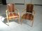 Art Deco Faux Crocodile Embossed Leather Armchairs, 1940s, Set of 2, Image 7