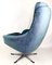 Chaise Pivotante Cosmos Vintage Grise, 1970s 12