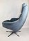 Chaise Pivotante Cosmos Vintage Grise, 1970s 5