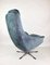 Vintage Gray Cosmos Swivel Chair, 1970s 6