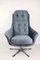 Vintage Gray Cosmos Swivel Chair, 1970s 2