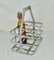 Metal Bottle Rack, 1960s, Imagen 7