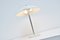 White Mushroom Table Lamp by Wim Rietveld for Gispen, 1950s, Image 4