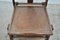 Vintage Italian Beech Kneeling Chair with Shell Pattern, 1930s, Image 6