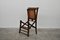 Vintage Italian Beech Kneeling Chair with Shell Pattern, 1930s, Image 2