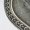 Bandeja de servicio francesa antigua de plata maciza del siglo XIX y bandeja de servicio Niello, década de 1870, Imagen 8