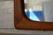 Danish Vintage Teak Mirror with organically formed Frame, 1960s, Immagine 3
