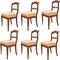 19th Century Biedermeier German Dining Chairs, Set of 6, Image 1