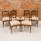 19th Century Biedermeier German Dining Chairs, Set of 6, Image 4