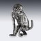 Antique Russian Chimpanzee Shaped Faberge Lighter from Julius Rappoport, 1900s 8