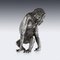 Antique Russian Chimpanzee Shaped Faberge Lighter from Julius Rappoport, 1900s, Image 5