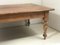 Large Mid-Century PInewood Dining Table, Immagine 4