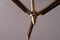 Brass Ceiling Lamp, 1950s, Image 5