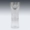 Antique Russian Empire Solid Silver & Cut Glass Vase from Nikifor Kxristov, 1910s, Image 10