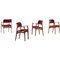 Danish Rosewood Model OD 50 Armchairs by Erik Buch for Odense Maskinsnedkeri, 1957, Set of 4 1