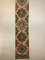 Vintage Turkish Pink and Green Distressed Woolen Tribal Runner Rug 1