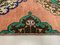 Tapis de Couloir Tribal Vintage Rose et Vert en Laiton, Turquie 7