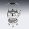 Antique 18th Century Russian Solid Silver Tea Kettle on Stand, 1760s 9