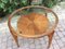 Art Deco Style Coffee Table with Glass, 1950s 5