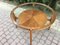 Art Deco Style Coffee Table with Glass, 1950s 12