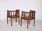 Oak Armchairs by Wilhelm Schmidt for Prag Rudniker, 1920s, Set of 2 11