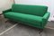 Mid-Century Italian Emerald Green Sofa 5