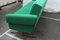 Mid-Century Italian Emerald Green Sofa 4