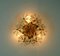 Mid-Century Glass Grass and Brass Flower Ceiling Lamp by Ernst Palme for Ernst Palme, 1960s 8