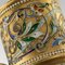 Antiker russischer Silber vergoldeter Emaille Teeglashalter von Vasily Agafonov, 1900er 3