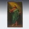 Icône Antique du Christ Pantocrator en Argent de 7th Artel, 1910s 1