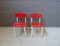 German Red and White High Chairs, 1960s, Set of 2, Image 10