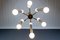 Mid-Century Italian Chrome 12-Light Chandelier, 1970s, Image 10