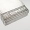 Antique Russian Solid Silver Trompe L'oeil Cigar Box from Fedor Ovchinnikov, 1900s, Imagen 6