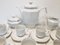 Porcelain Coffee Set from Philippe Deshoulières , 1980s, Set of 23 5