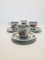 Servizio da caffè in porcellana Limoges di Chapus Frères, anni '50, set di 10, Immagine 8