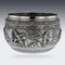Antique Burmese Solid Silver Bowl from Maung Yin Maung, 1900s 9