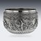 Antique Burmese Solid Silver Bowl from Maung Yin Maung, 1900s 10