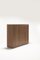 Walnut & Brass Milione Sideboard with Brass Top by Debona Demeo for Medulum 1