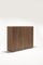 Walnut & Brass Milione Sideboard with Brass Top by Debona Demeo for Medulum 2