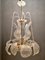 Large Art Deco Murano Glass Chandelier by Ercole Barovier, 1940s, Image 1